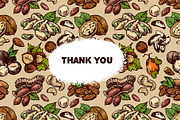 Nuts sketch, a Food Illustration by Steshnikova (Thumbnail 5 of 5)