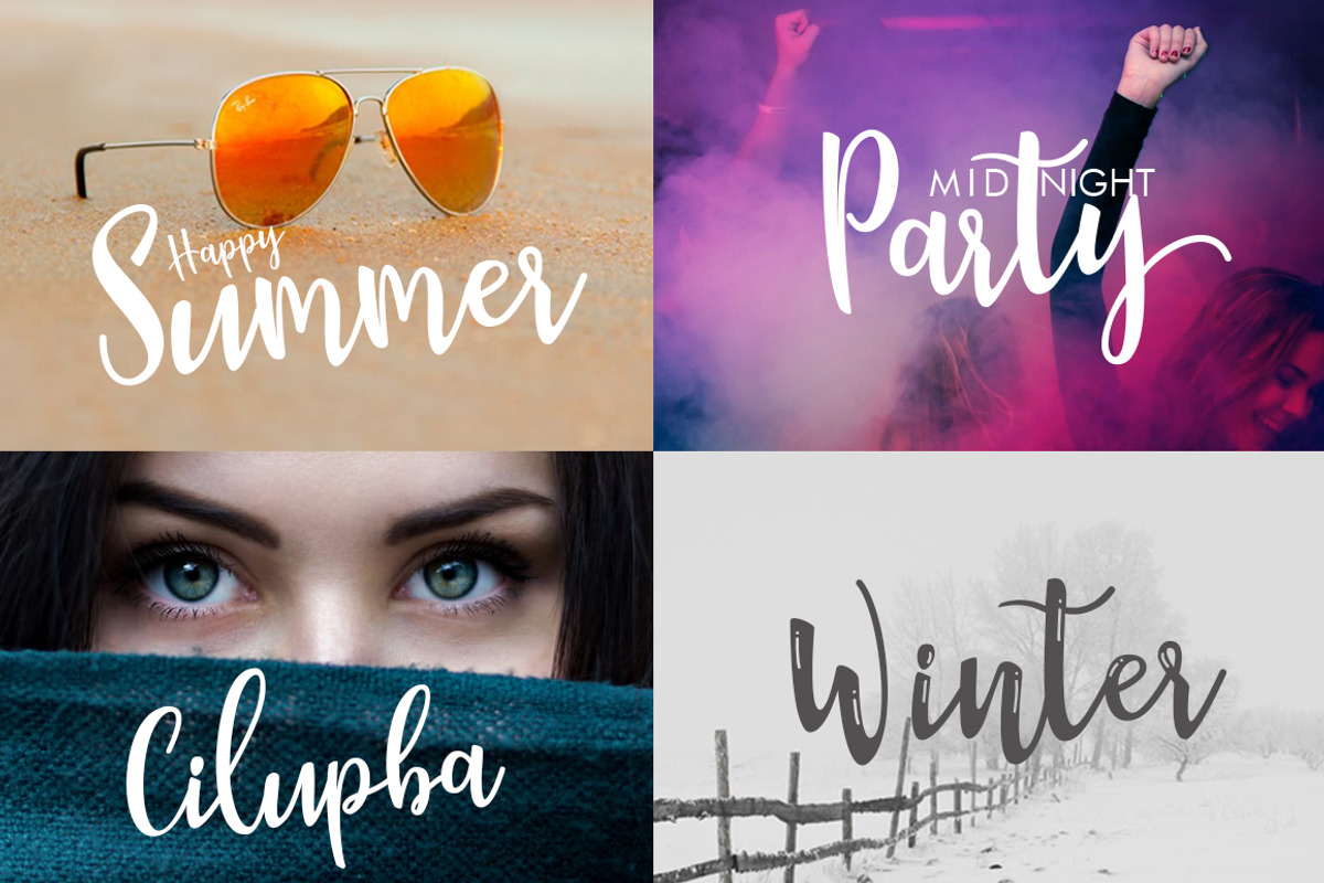 Manda Script Duo Font preview 4
