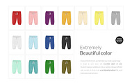Baby Cotton Pants Mock-ups Set, a Bottom Mockup by Mocca Mockups Store (Thumbnail 14 of 22)