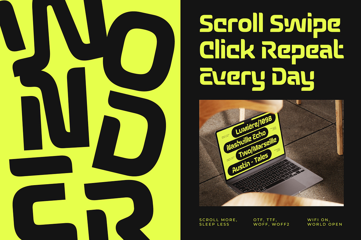 Dorma Display Sans Serif Fonts, a Sans Serif Font by Jaruka (Photo 3 of 11)