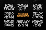 Black Fire - Onfire Decorative Font, a Blackletter Font by figuree studio (Thumbnail 2 of 9)