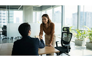 Handshake in Meeting, a Business Photo by CREATIVEDEF