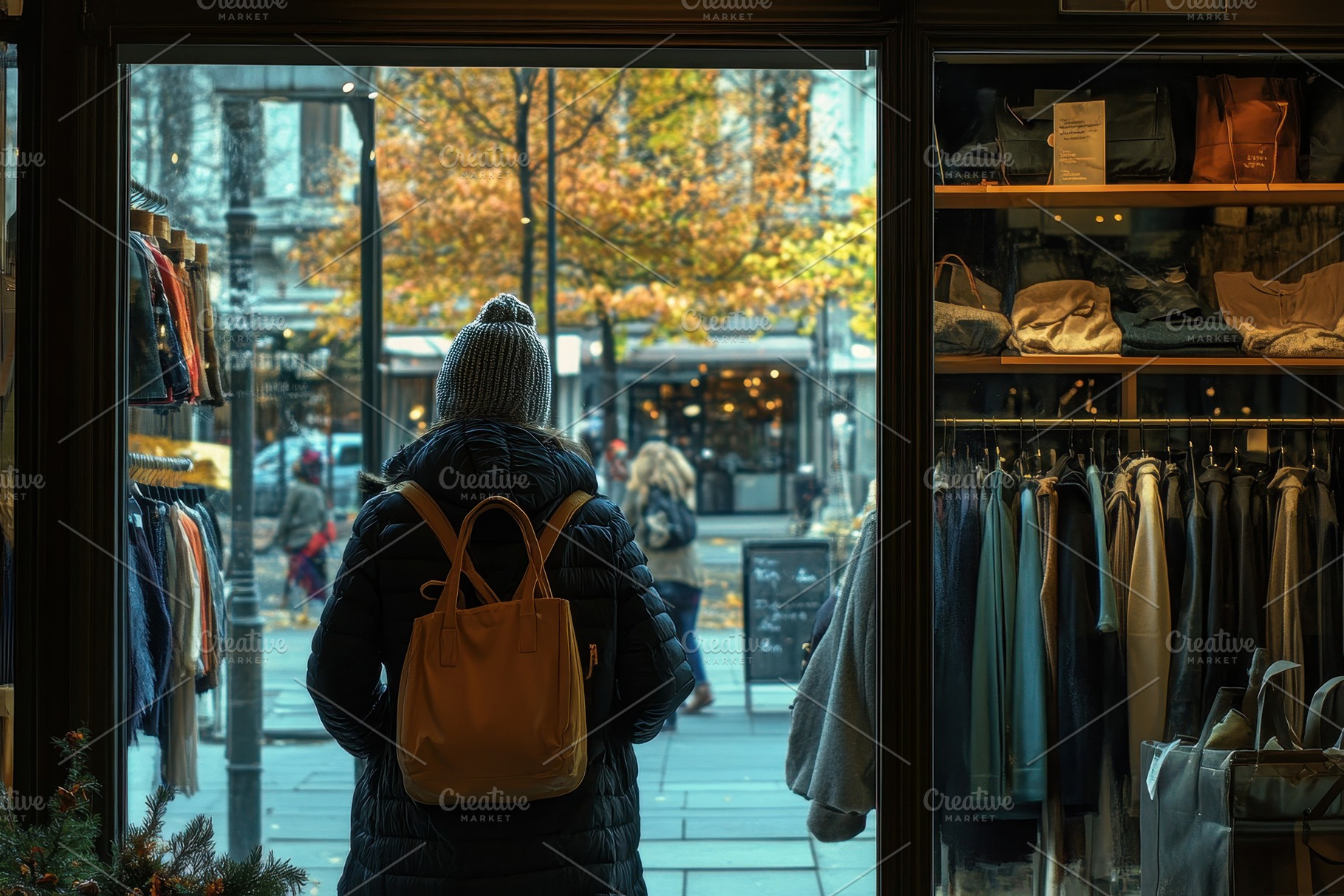 Women enjoy shopping for stylish, a Photo by Pavel_design