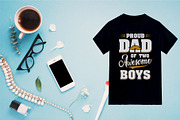 Father of Boys T shirt Design, a Graphic by Vector Portal (Thumbnail 2 of 5)