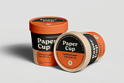 Cardboard Cup Mockup, a Cups & Container Mockup by zippypixelstudio (Thumbnail 3 of 14)