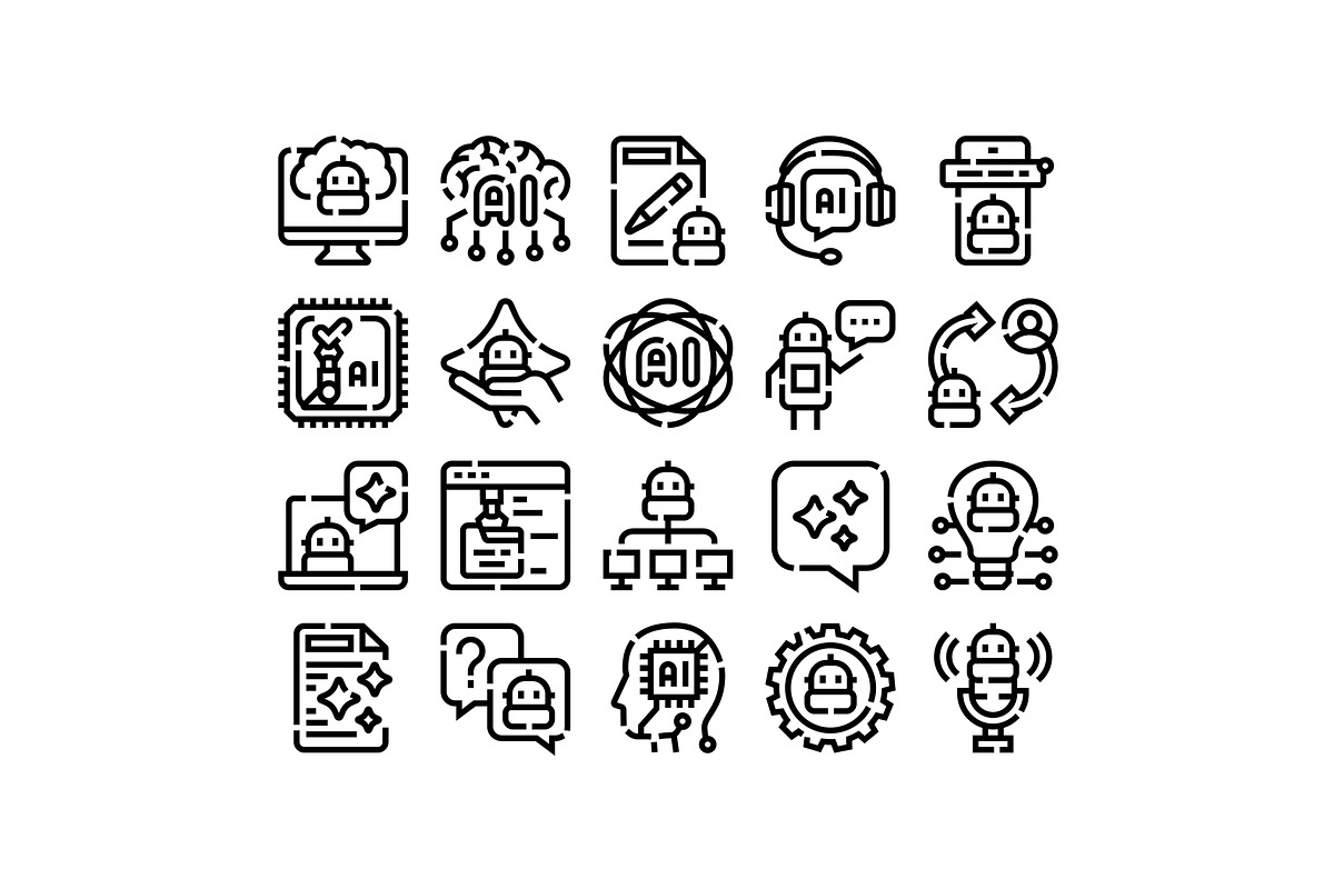 Artificial intelligence robot, an Object Graphic by pikepicture (Photo 1 of 3)