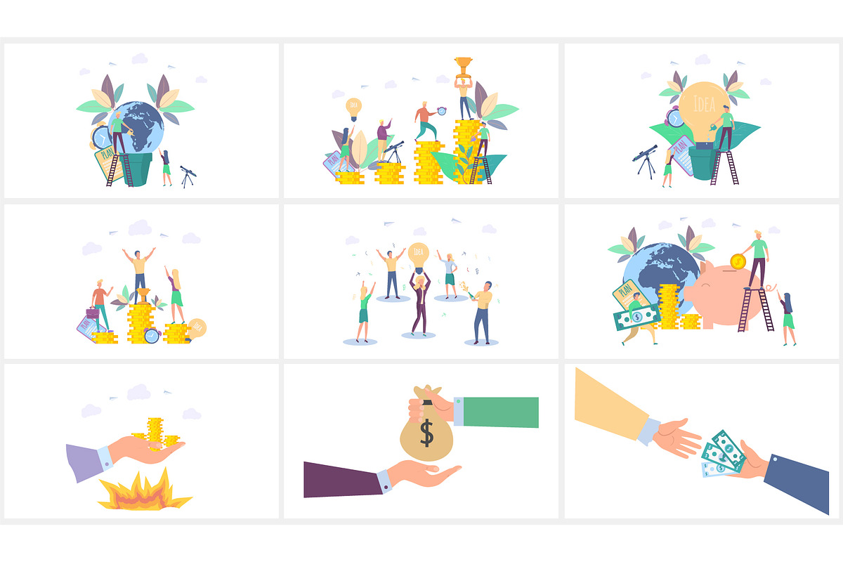 Business Presentation Template, a Presentation Template by Infographics project (Photo 3 of 13)