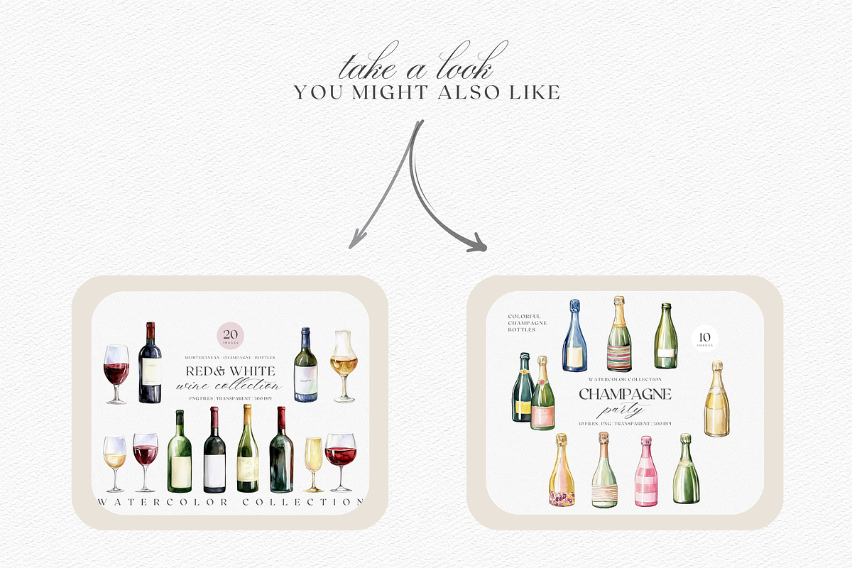 Cool Fizz - Champagne Bottles, a Decorative Illustration by ThaismotaCreativeCo (Photo 5 of 6)