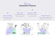 Diseases Symptoms Illustrations, a Person Illustration by Prosymbols (Thumbnail 2 of 6)