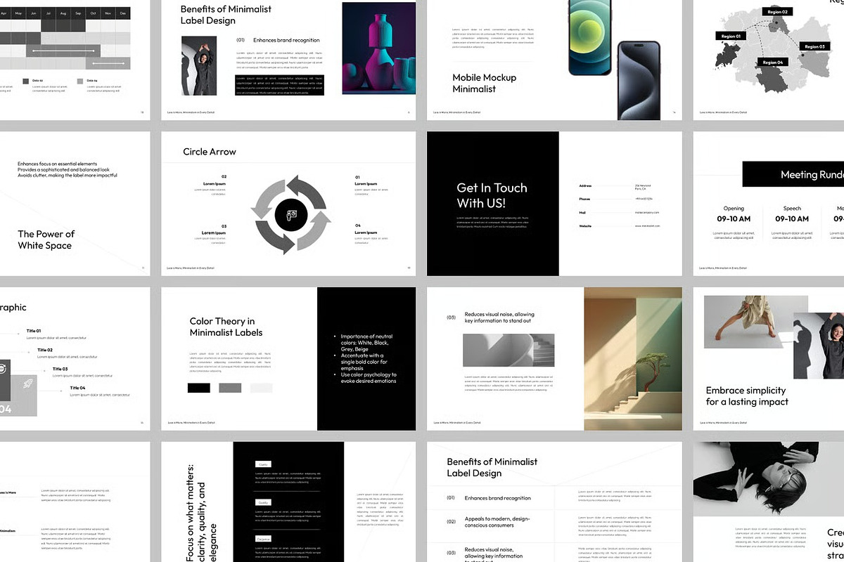 Minimalist Modern Keynote, a Presentation Template by Fit-tee (Photo 2 of 2)