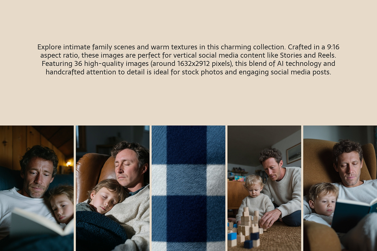 Father’s Day Cozy Family Lifestyle, a Person Photo by AI Petr Creative Agency (Photo 2 of 8)