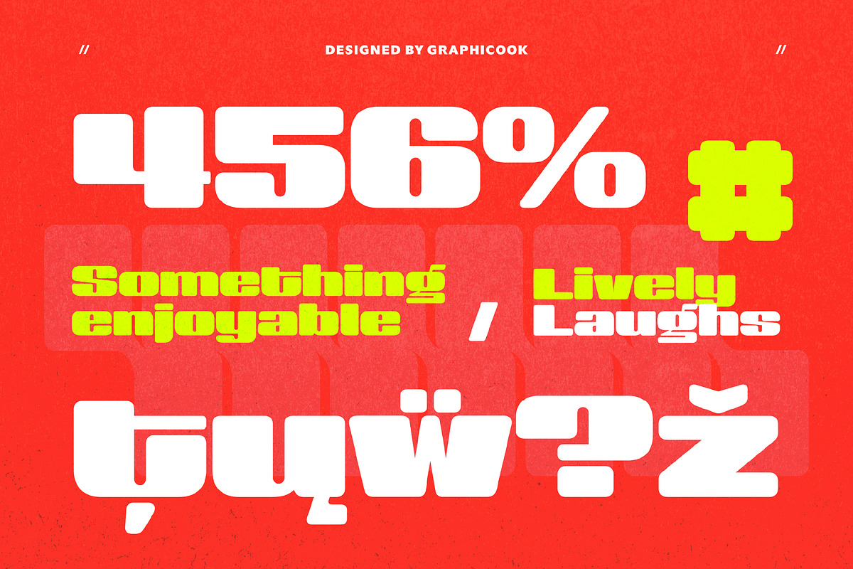 Extropal, a Sans Serif Font by graphicook (Photo 4 of 10)