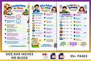 Morning-to-Evening Time Problems, a Stationery Template by Designmela01 (Thumbnail 4 of 6)