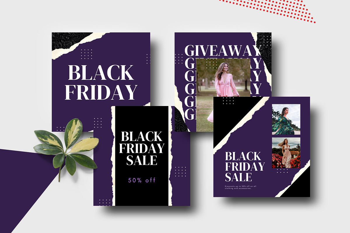 Canva Black Friday Template, a Stationery Template by Ultimate Template Shop (Photo 2 of 5)