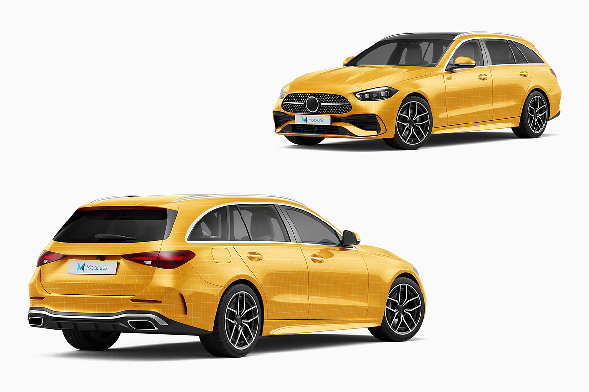 Station Wagon Mockup 4, a Product Mockup by Mockupix (Photo 8 of 12)