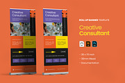 Creative Consultant - Roll Up Banner, a Card Template by VUNIRA (Thumbnail 1 of 3)