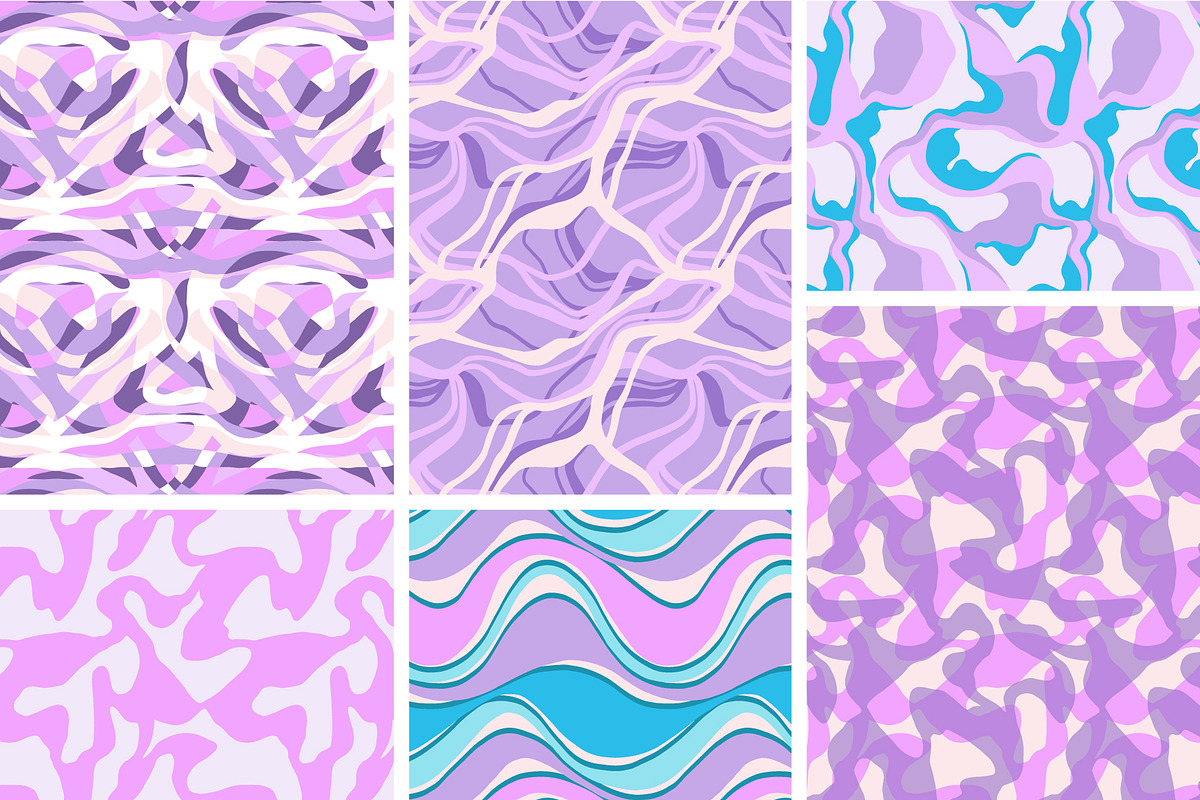 PSYCHEDELIC surreal patterns, a Pattern Graphic by Lena Nikolaeva (Photo 9 of 10)