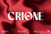 Crione - Sans Serif Display Font, a Sans Serif Font by MooneseyeType (Thumbnail 1 of 9)