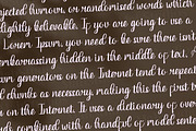 Writta Script Fonts, a Script Font by mahstudios (Thumbnail 11 of 15)