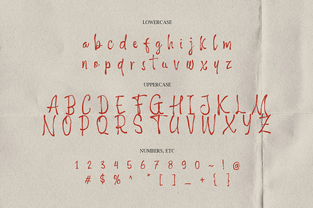 Messy Memoir - Handwritten Font, a Handwritten Font by Inviline.co (Photo 3 of 10)