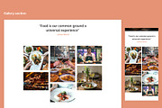 Restaurant Figma UI Template, an UI Kit Template by danielsantinhos (Thumbnail 4 of 8)