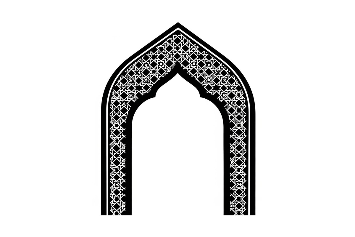 Islamic Arch Window Vector Bundle, an Illustration by yasushie (Photo 24 of 51)