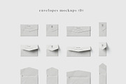 Papers&Envelopes - mockup set, a Product Mockup by Creatoom (Thumbnail 23 of 29)