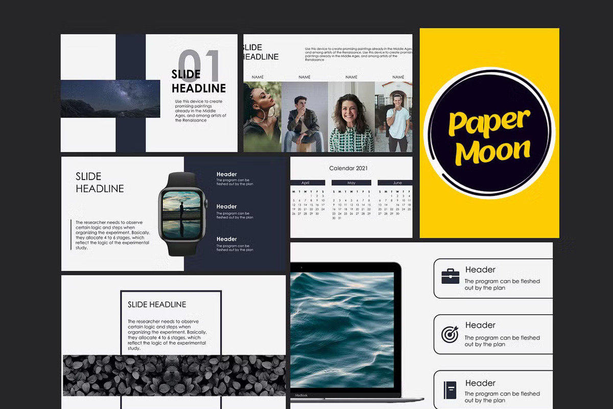 Business Powerpoint Template, a Presentation Template by GearShift (Photo 3 of 4)