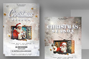 Christmas Season Flyer Invitation, a Flyer Template by PixelsDesign (Thumbnail 2 of 2)