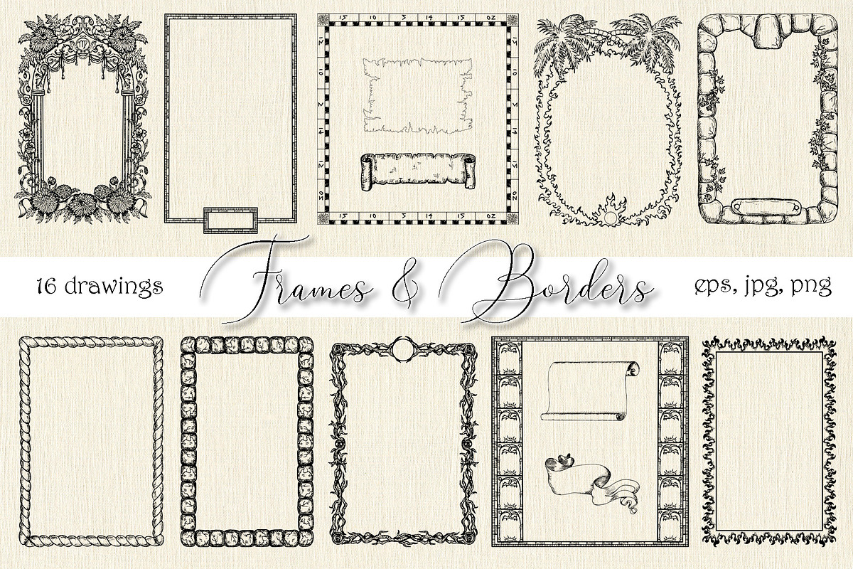 Frames and Borders, an Object Graphic by Samiramay (Photo 1 of 4)