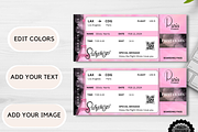 Editable Boarding Pass Template, a Card Template by YasdeyDesigns (Thumbnail 7 of 7)