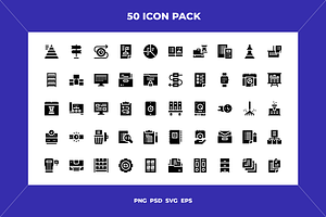 Planning and organization icons, an Outline Icon by Wencory