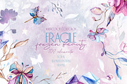 Frozen Beauty Flowers Collection, a Texture Illustration by S_ARTLOVE (Thumbnail 1 of 7)