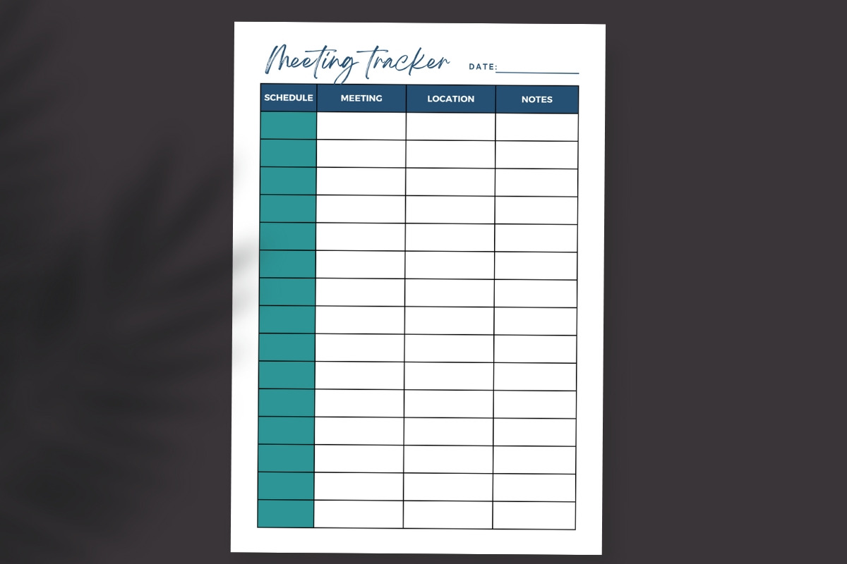 Work From Home Planner, a Print Template by Elegant_Studio44 (Photo 5 of 6)