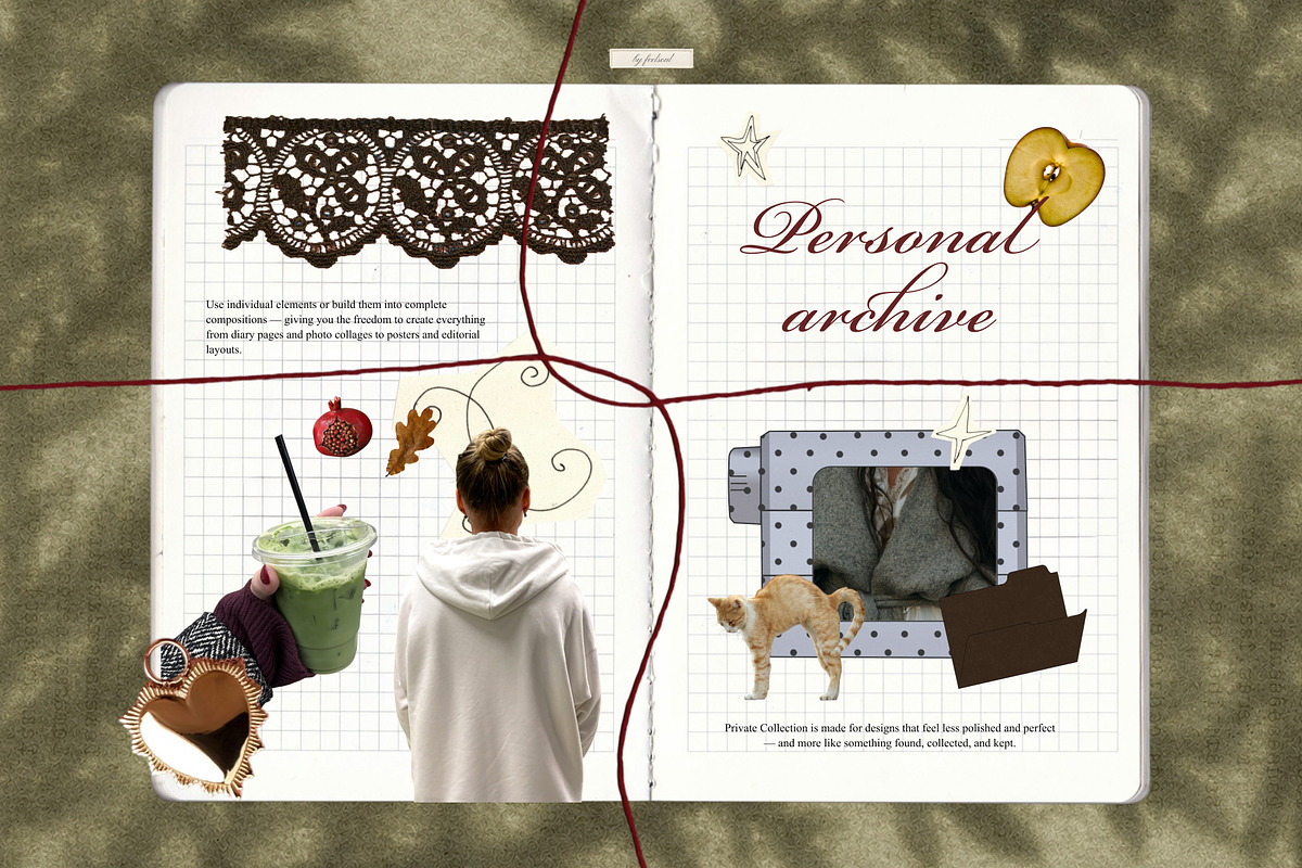 250+ Private Collection Collage Pack, an Object Graphic by Feelsoul (Photo 8 of 12)