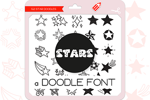 Star Doodles - Dingbats Font