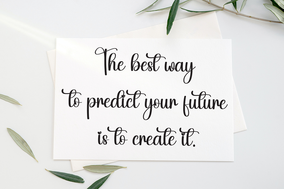 Evalyna | Script Font, a Handwritten Font by Scratchones (Photo 3 of 9)