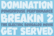 Strongman AOE, a Sans Serif Font by Astigmatic (Thumbnail 3 of 4)