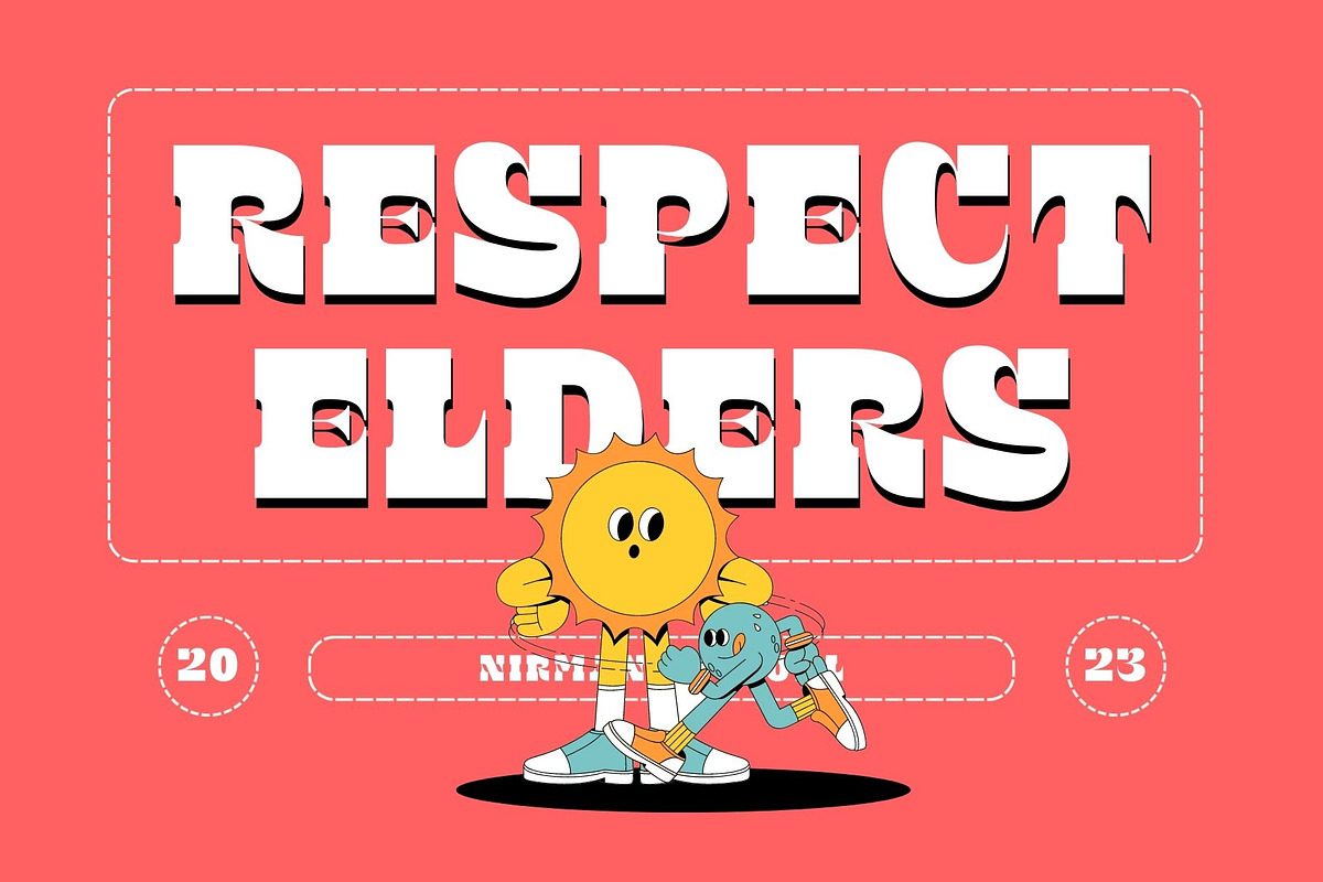 Retro Qalva - Vintage Font, a Slab Serif Font by Nirmana Visual (Photo 8 of 11)