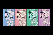 Retro Pop-Art Poster Effect, a Layer Style Add-On by Design Squad (Thumbnail 3 of 4)