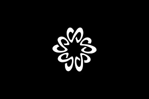 Letter S Infinity Star Logo