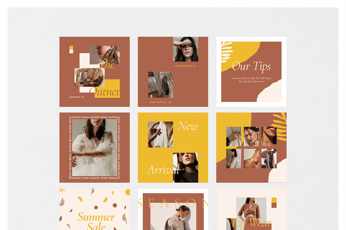 AUSTIE Instagram Feed, a Social Media Template by Aprilea (Photo 7 of 7)