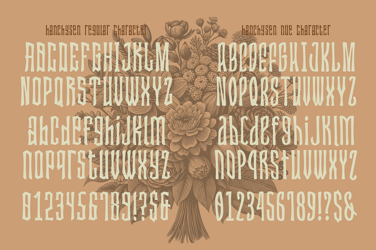 Hanchysen Font Duo, a Blackletter Font by madeDeduk (Photo 3 of 8)