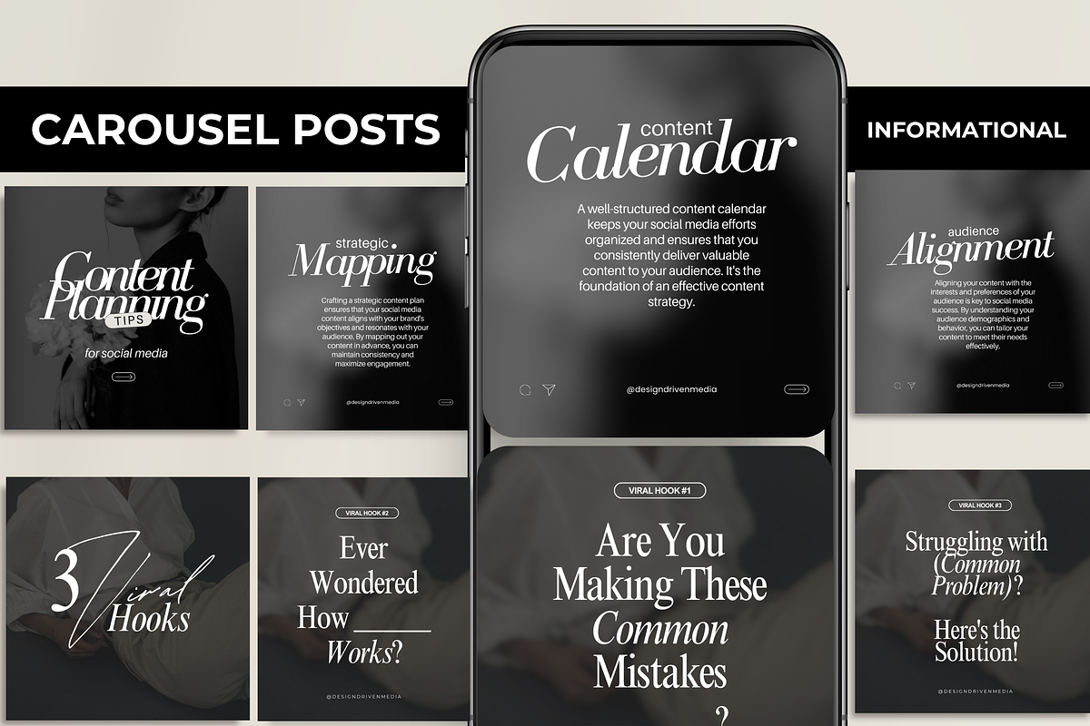 Social Media Instagram Template CANVA