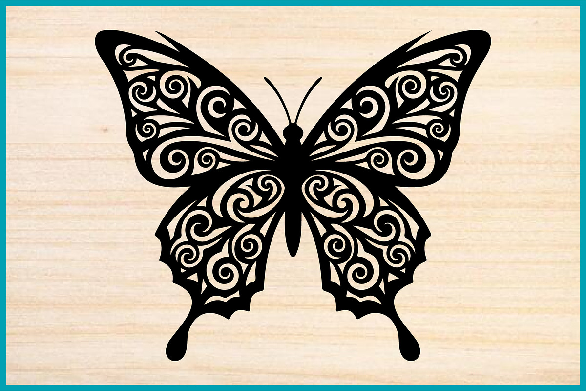 50 Butterfly Silhouette Vector, an Illustration by Gaye Art (Photo 4 of 4)