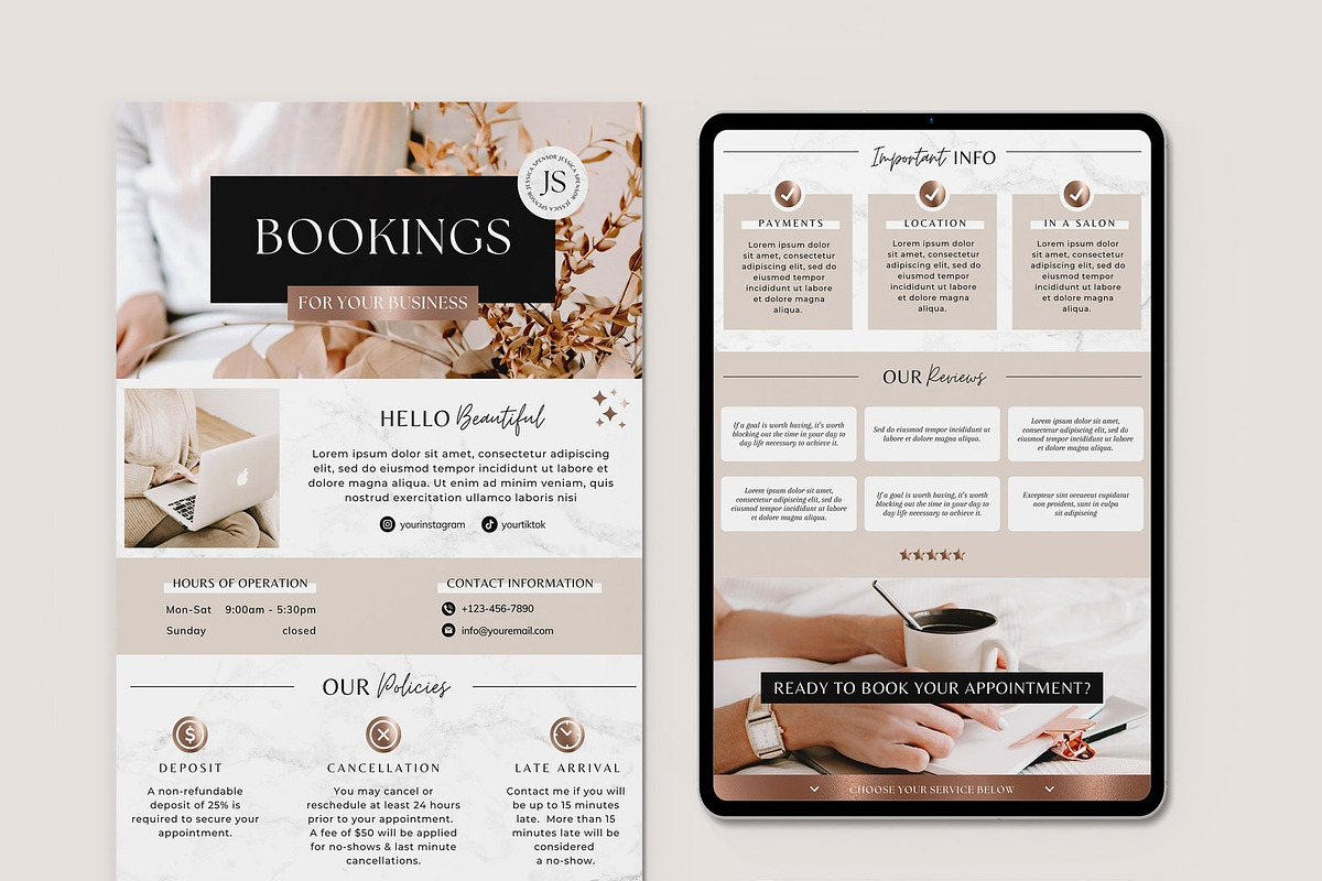 Acuity scheduling template, a Websites & App Template by SwitzerShop (Photo 5 of 6)
