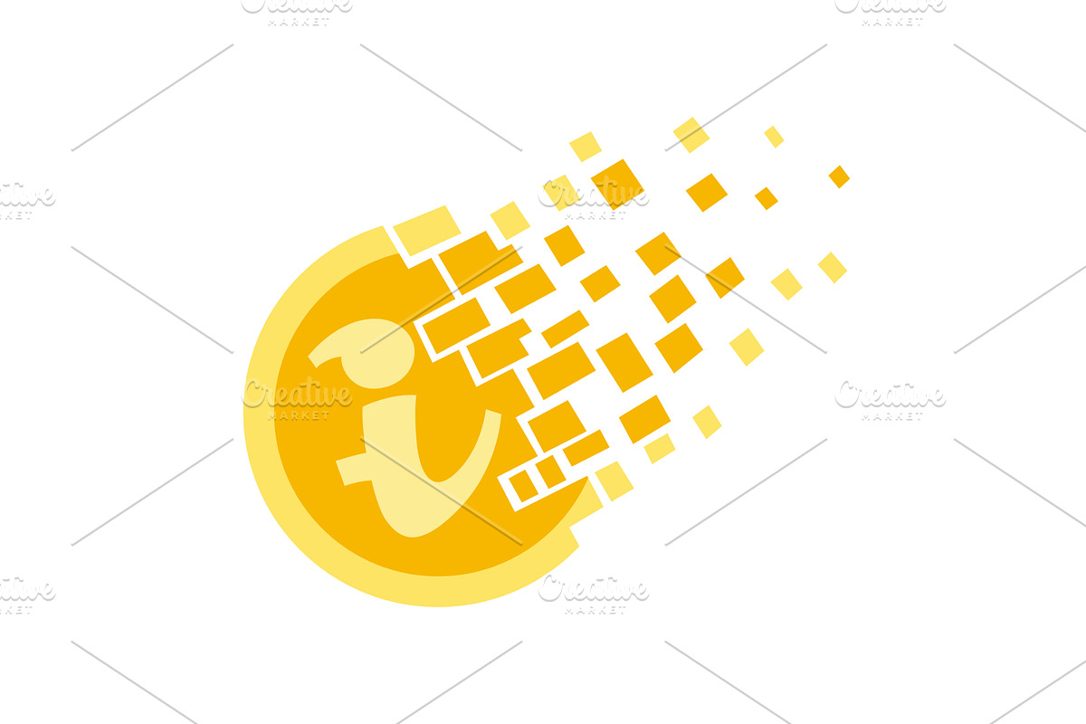 Money evolution icon. Step in, a Finance Illustration by Things for designers