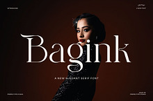 Bagink Elegant Serif Font