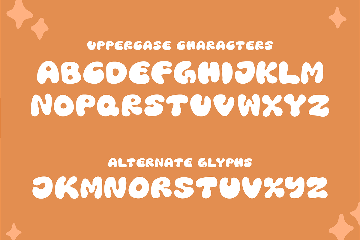 ZOOT Font — Funky & Bubbly Style, a Sans Serif Font by sophinka design (Photo 6 of 10)