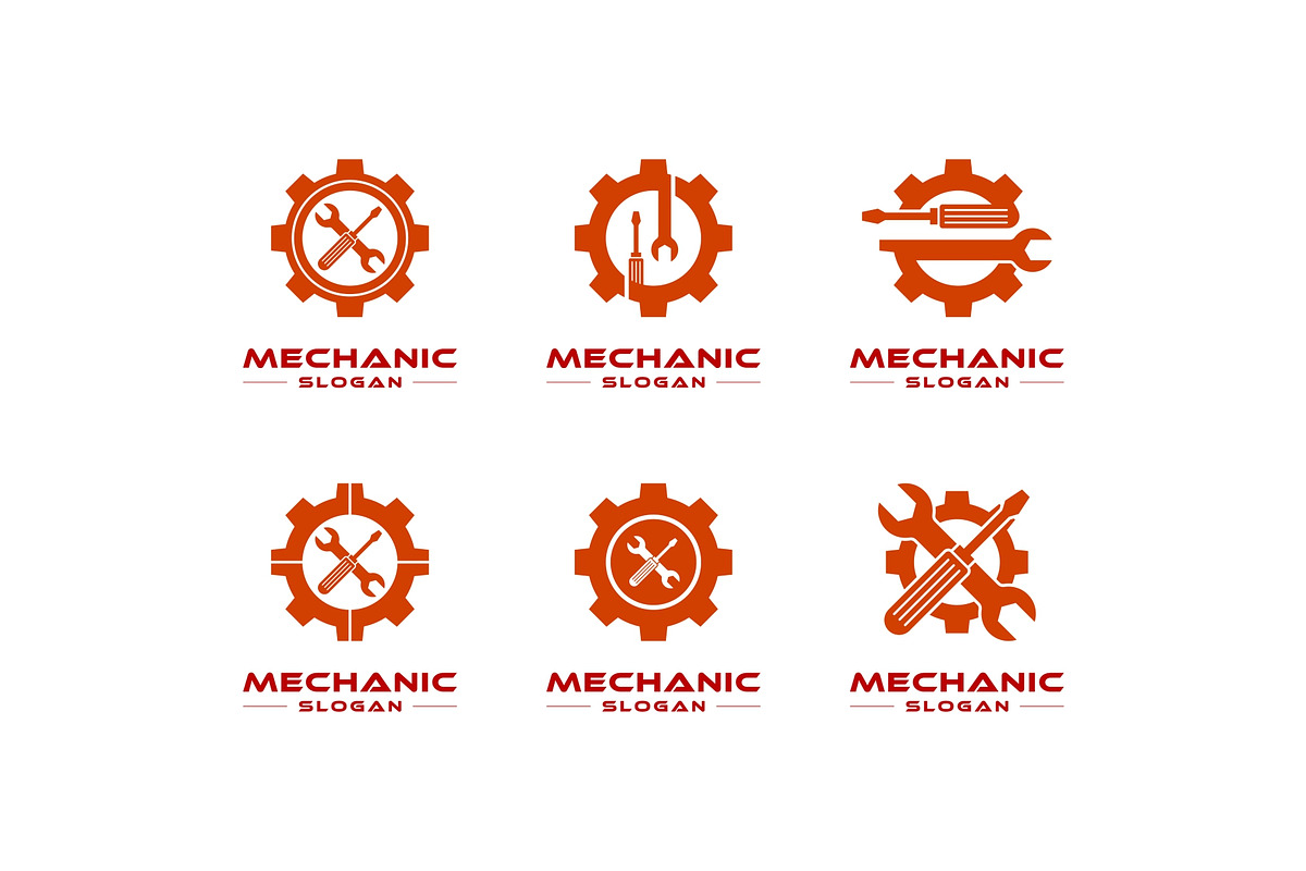 Mechanic Technician Repair Logo, a Branding & Logo Template by ika trisiana (Photo 1 of 2)